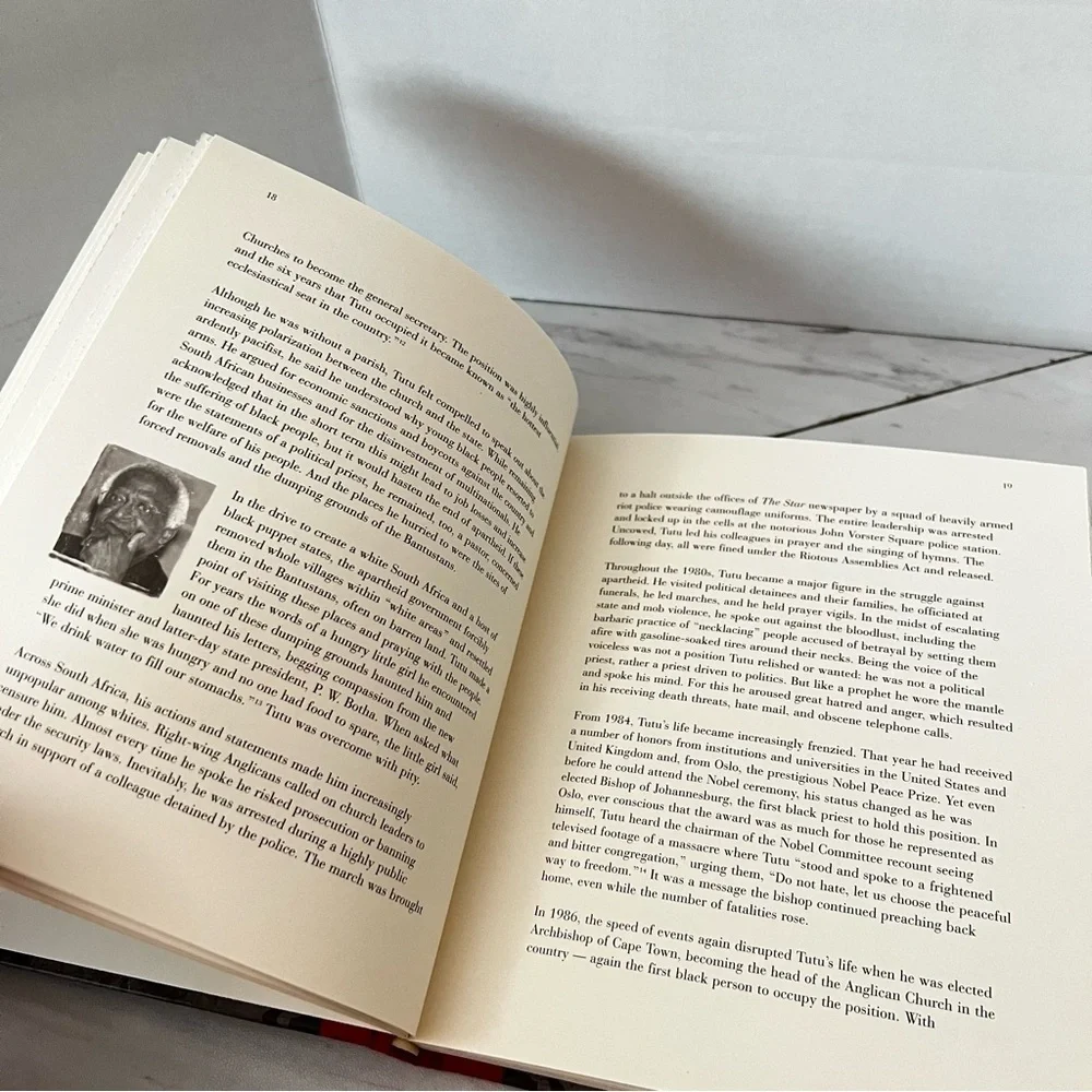 Believe the Words and Inspiration of Desmond TUTU Hard Cover Book